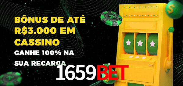 1659BET melhor bônus de depósito